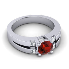 Garnet and Diamond
