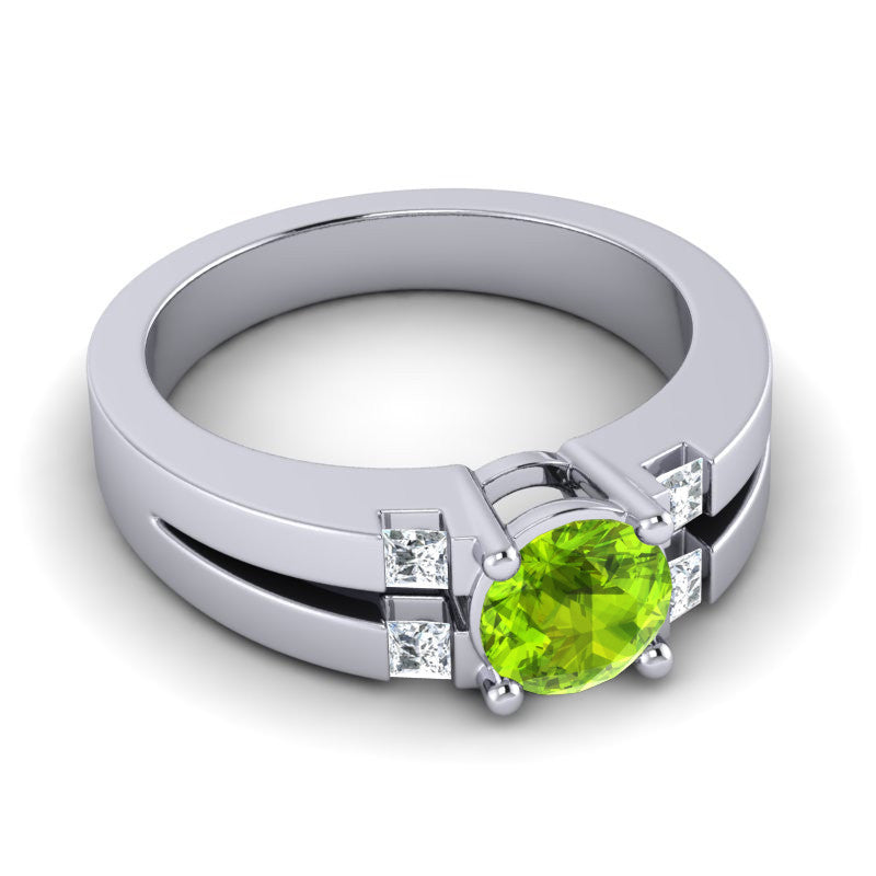 Peridot and Diamond