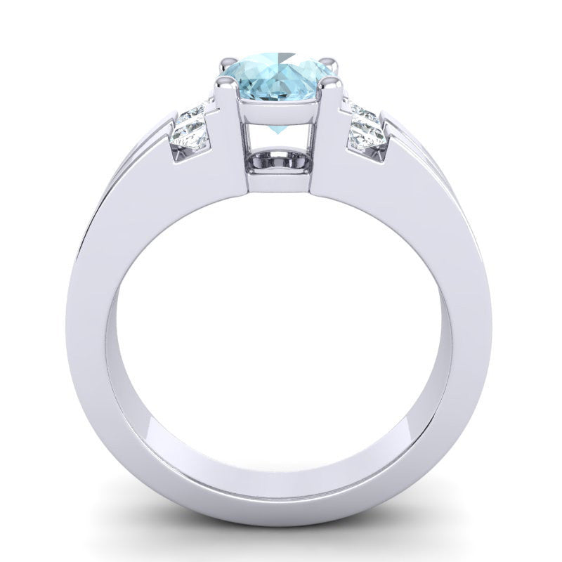 Aquamarine and Diamond