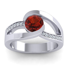 Garnet and Diamond
