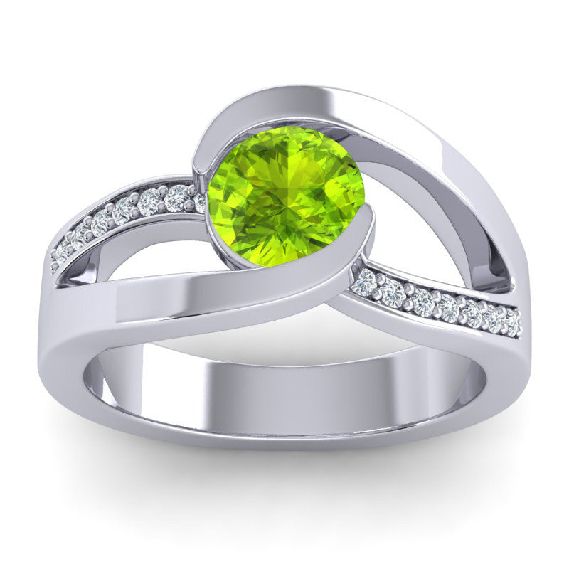 Peridot and Diamond