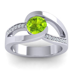 Peridot and Diamond