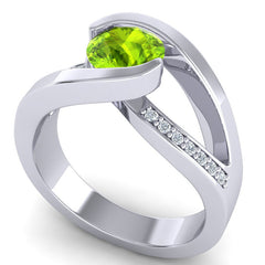 Peridot and Diamond