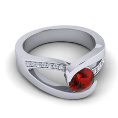 Garnet and Diamond