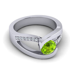 Peridot and Diamond