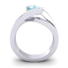 Aquamarine and Diamond