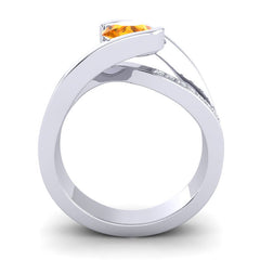 Citrine and Diamond