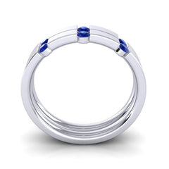 Blue Sapphire Band
