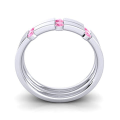 Pink Tourmaline Band