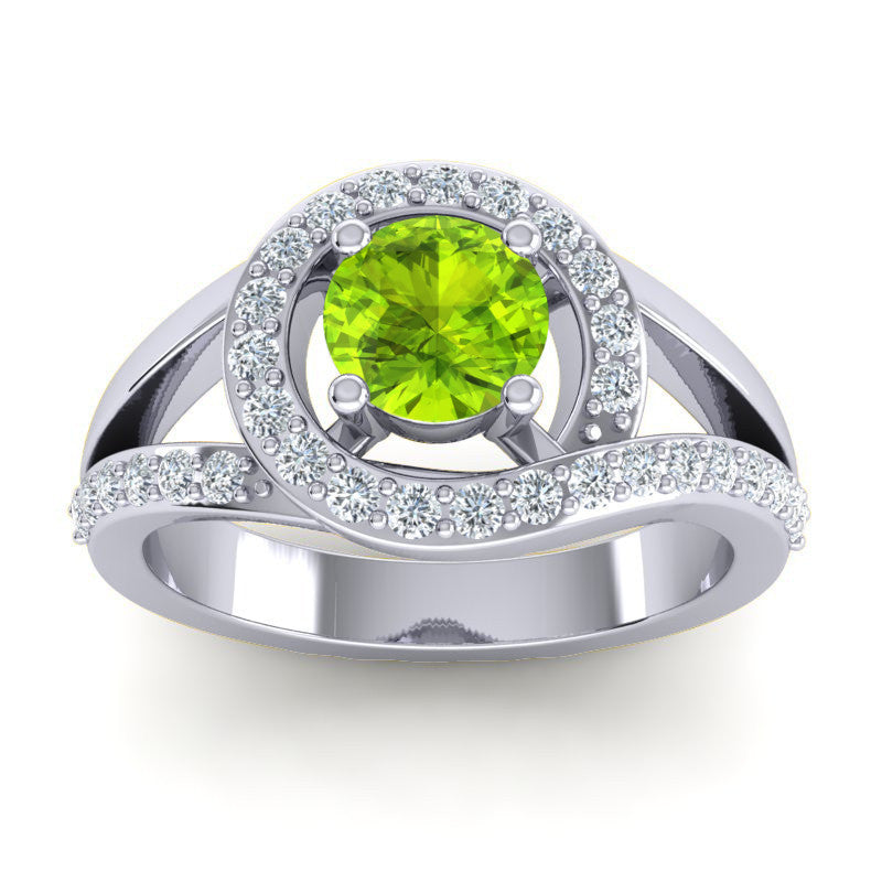Peridot and Diamond