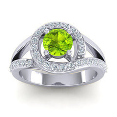 Peridot and Diamond
