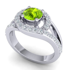 Peridot and Diamond