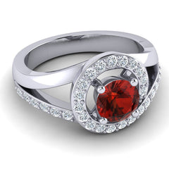 Garnet and Diamond