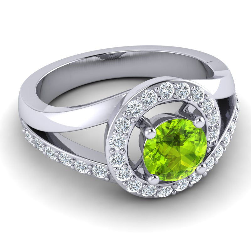 Peridot and Diamond