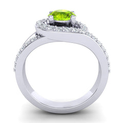 Peridot and Diamond