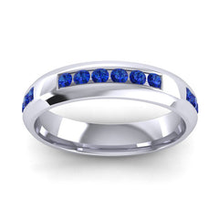 Blue Sapphire Band