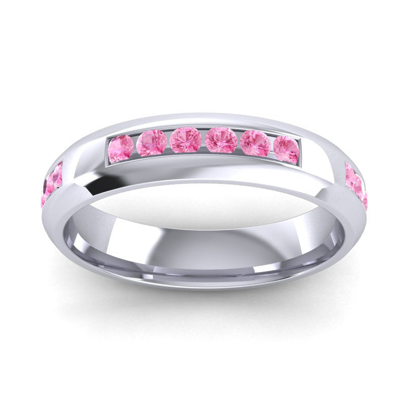Pink Tourmaline Band