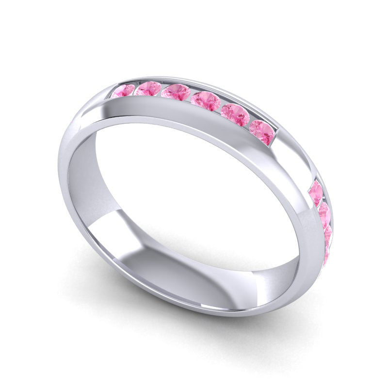 Pink Tourmaline Band