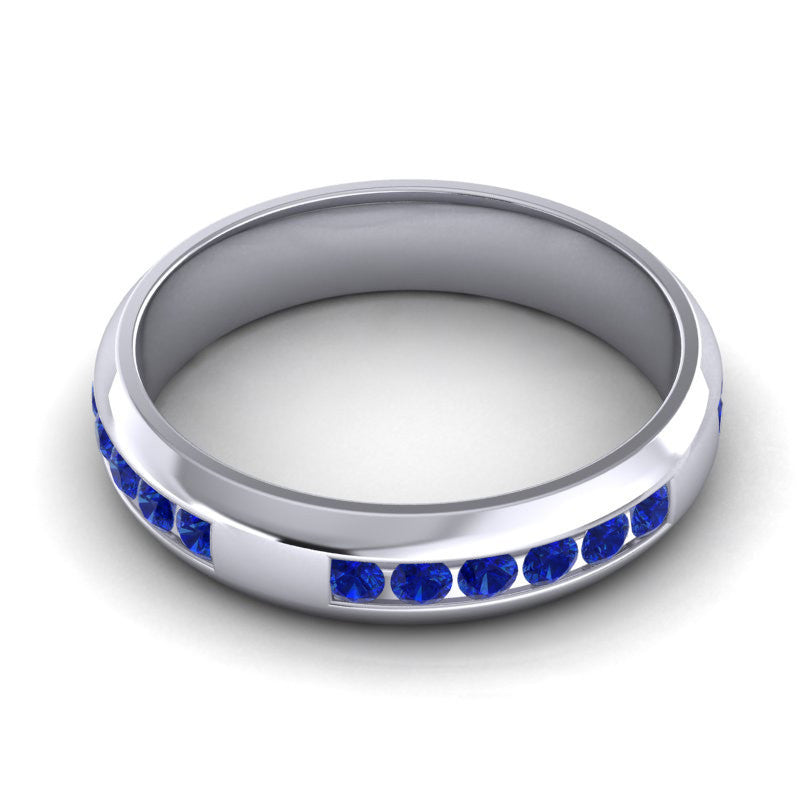 Blue Sapphire Band