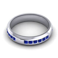 Blue Sapphire Band