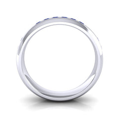 Blue Sapphire Band
