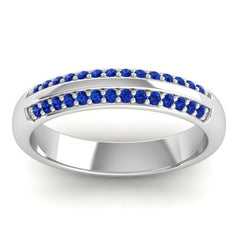 Blue Sapphire Band