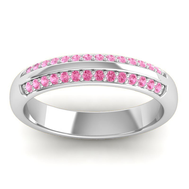 Pink Tourmaline Band