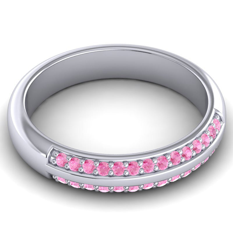 Pink Tourmaline Band