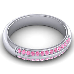 Pink Tourmaline Band