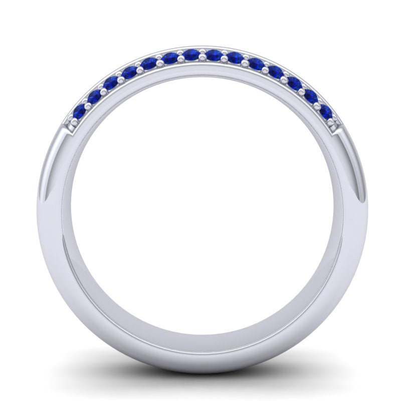 Blue Sapphire Band
