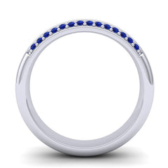 Blue Sapphire Band