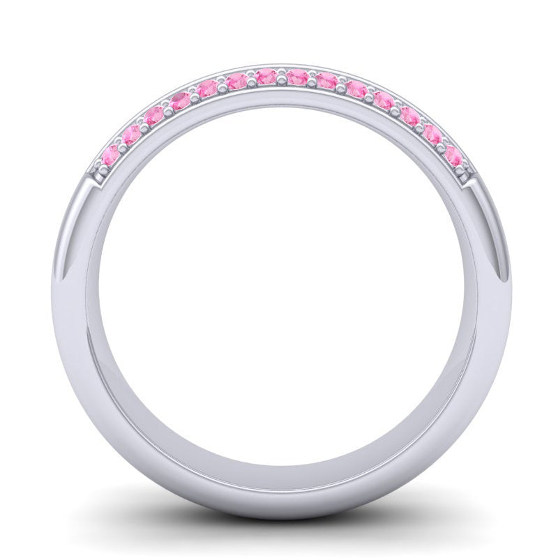 Pink Tourmaline Band