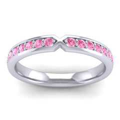 Pink Tourmaline Band