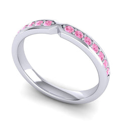 Pink Tourmaline Band