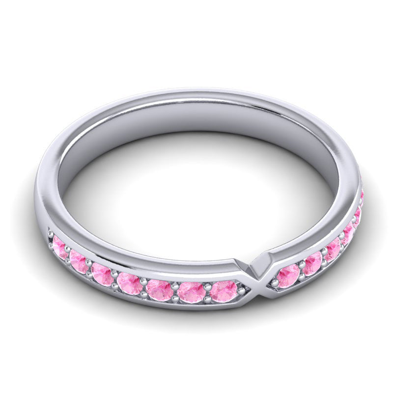 Pink Tourmaline Band