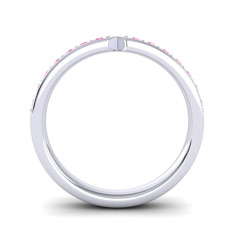 Pink Tourmaline Band