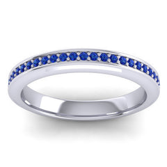Blue Sapphire Band