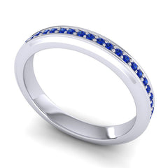 Blue Sapphire Band