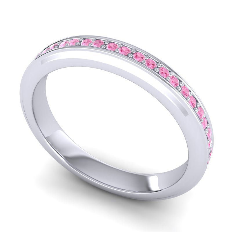 Pink Tourmaline Band