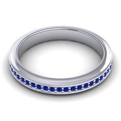 Blue Sapphire Band