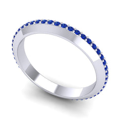 Blue Sapphire Band