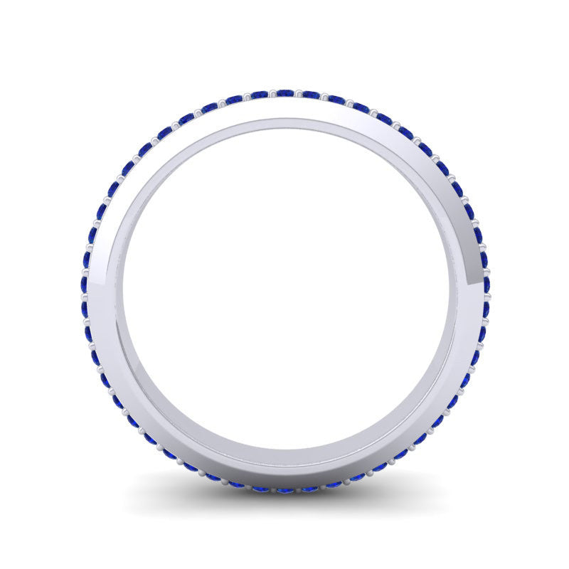 Blue Sapphire Band