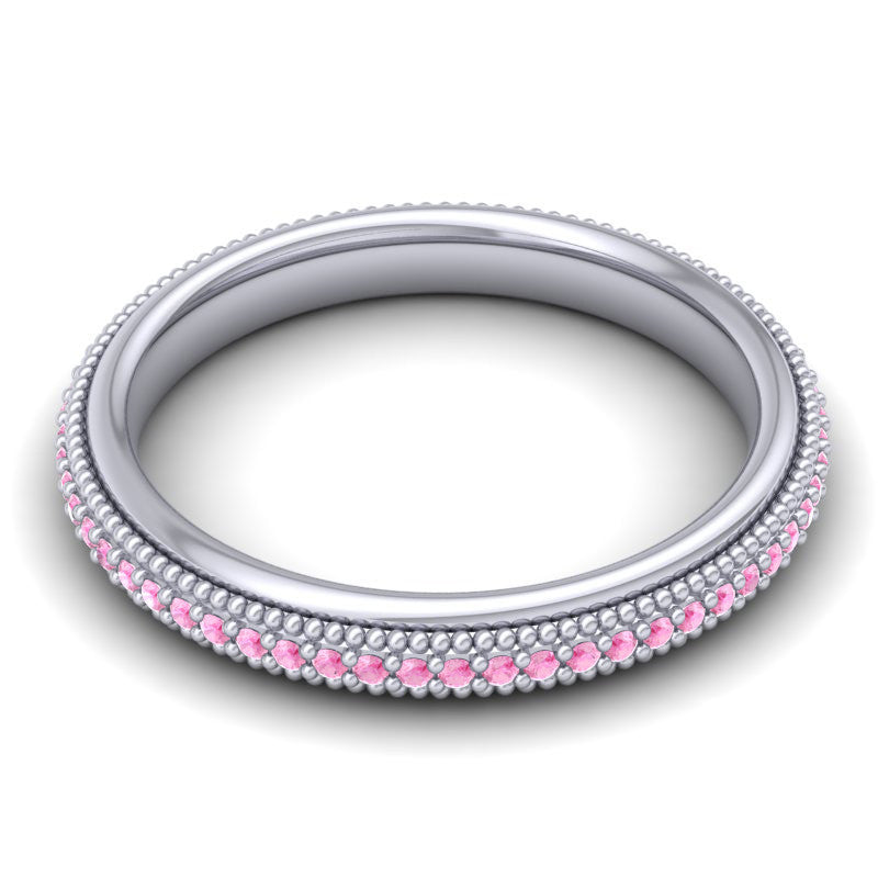 Pink Tourmaline Band