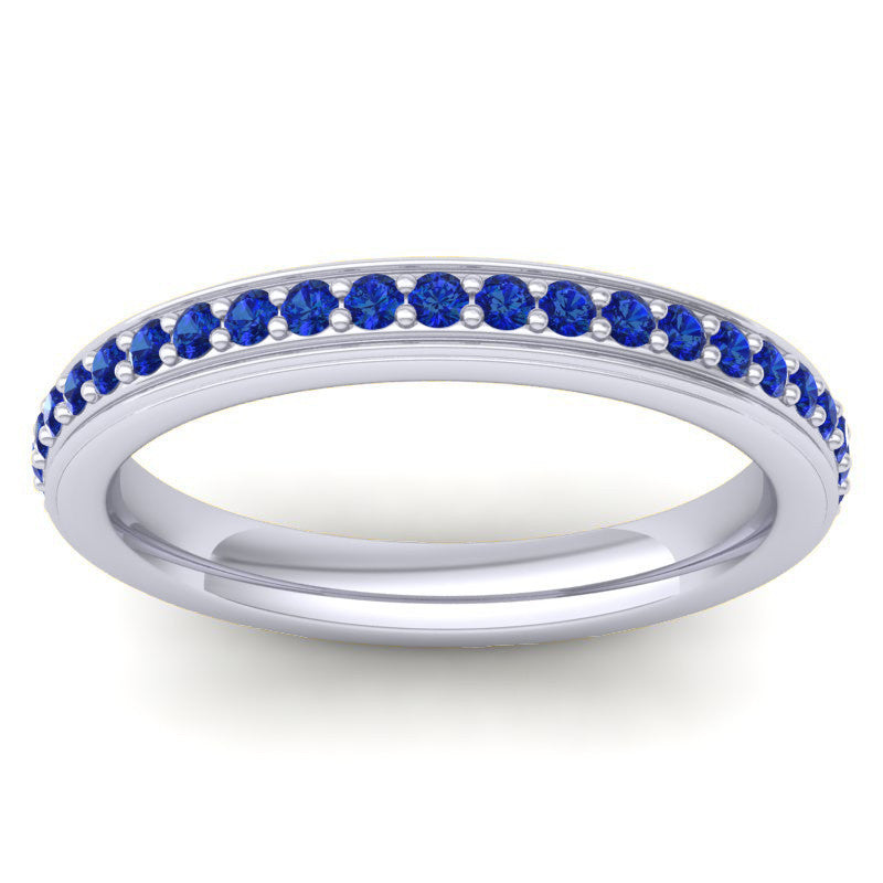 Blue Sapphire Band