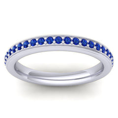 Blue Sapphire Band