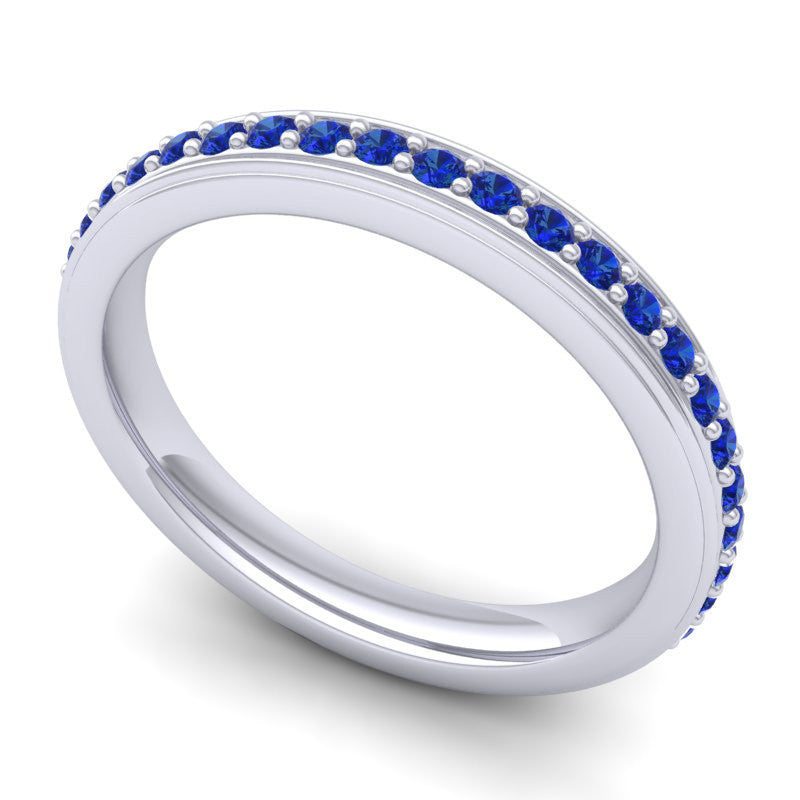 Blue Sapphire Band