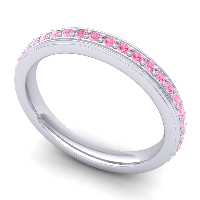 Pink Tourmaline Band