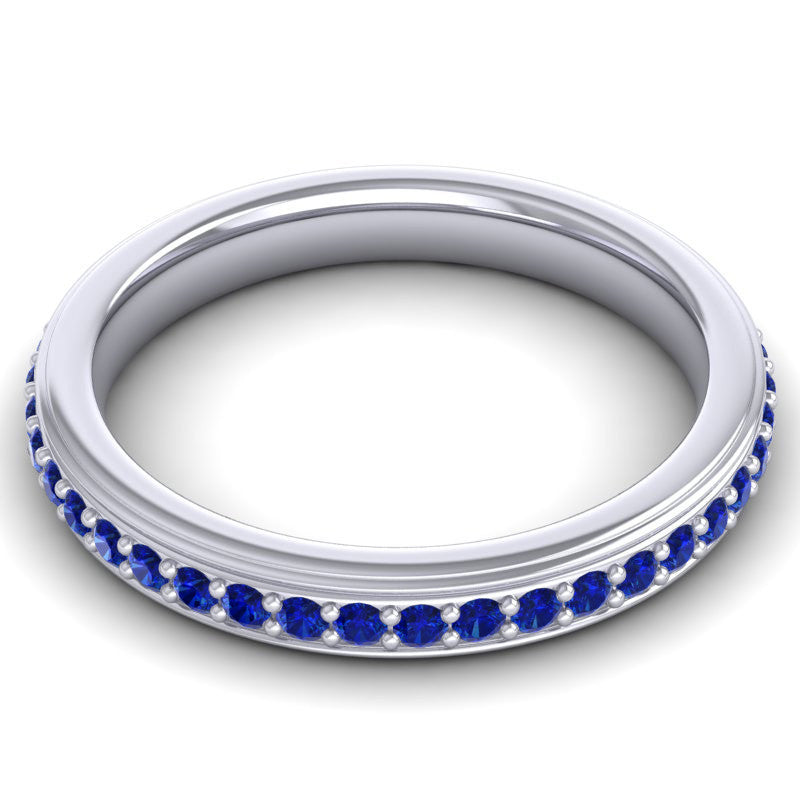 Blue Sapphire Band