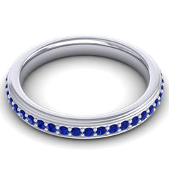 Blue Sapphire Band