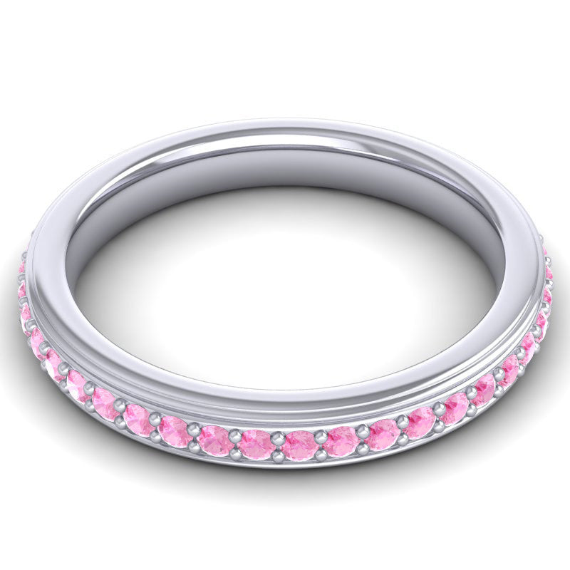 Pink Tourmaline Band